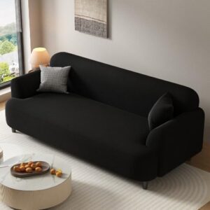 Modern 3-Seater Leather Sofa – Sleek, Space-Saving Elegance for Contemporary Living Rooms or any space